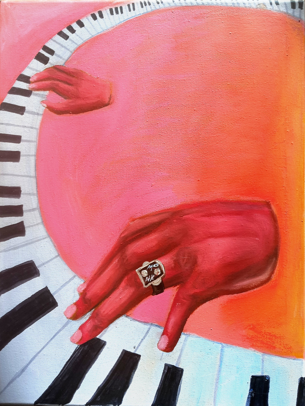 The Path of Monk (Triptych Series)