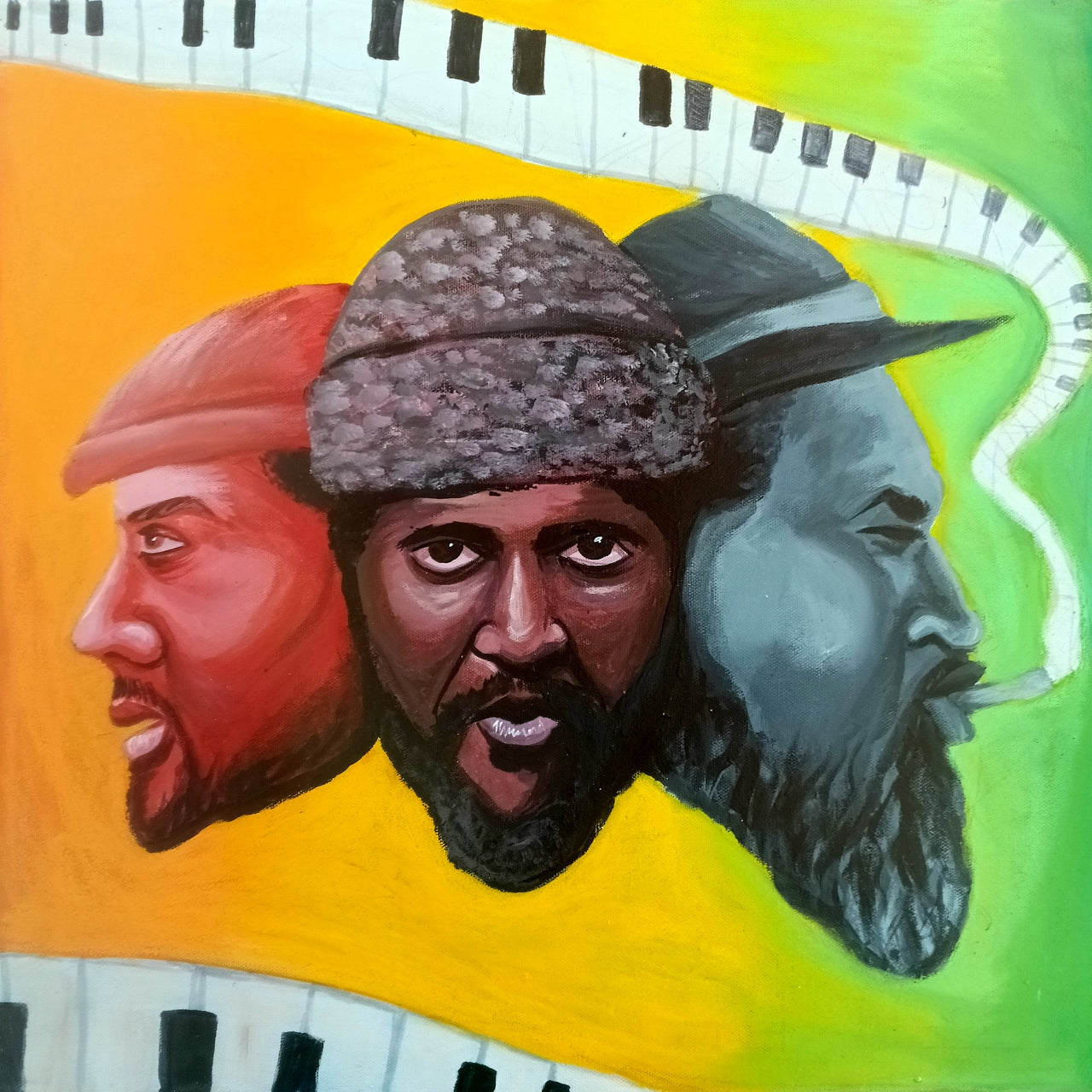 The Path of Monk (Triptych Series)