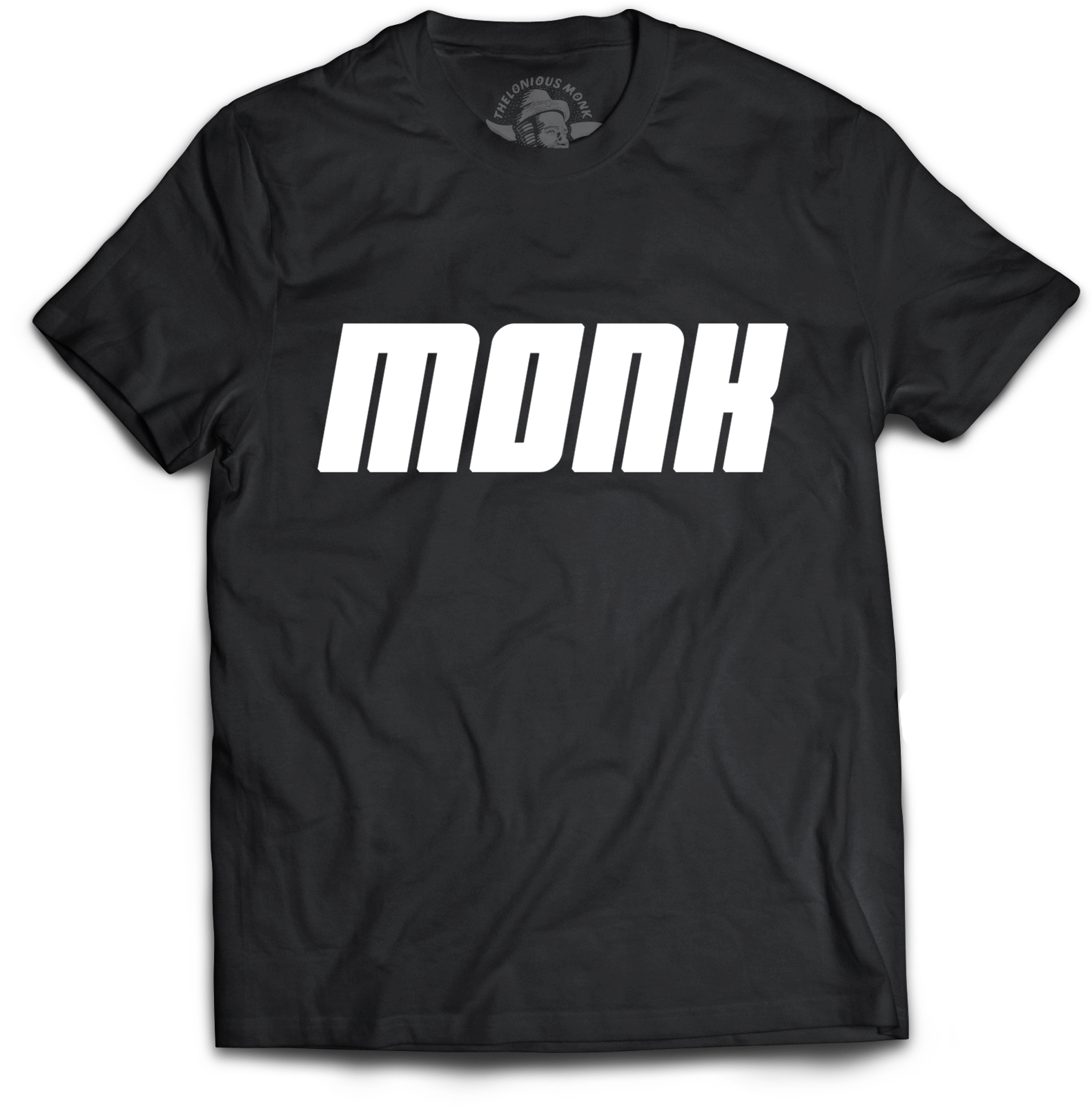 Crew-neck Monk Tee