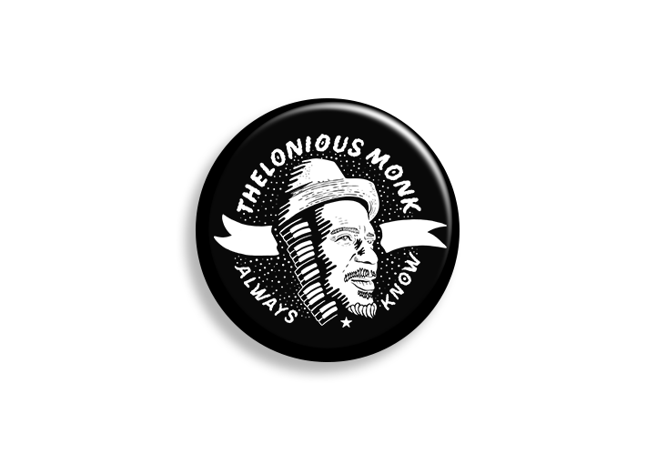 Monk Logo Pin